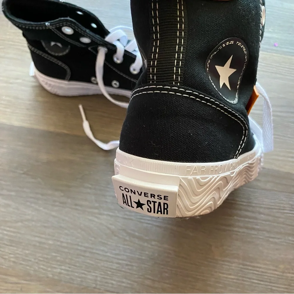 Converse Kids Black and White High-Tops